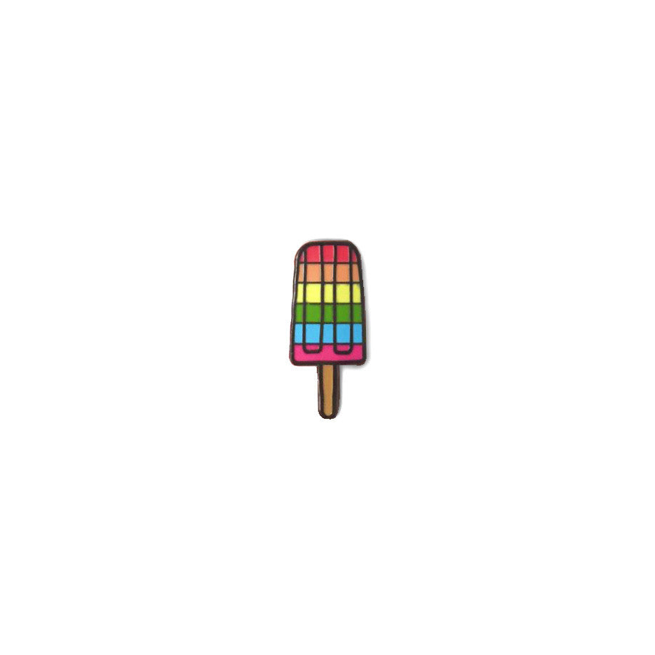 Rainbow Popsicle Hard Enamel Pin