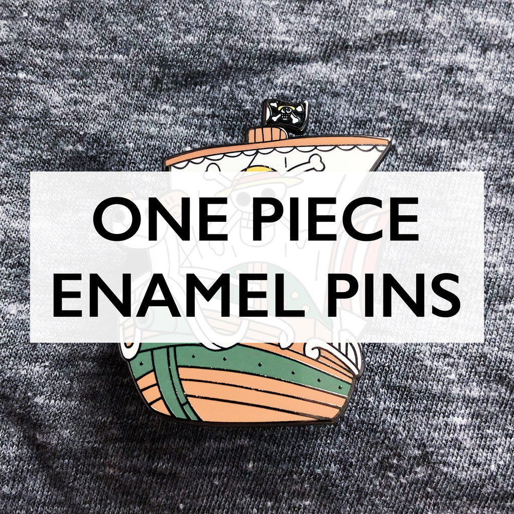 One Piece Enamel Pins