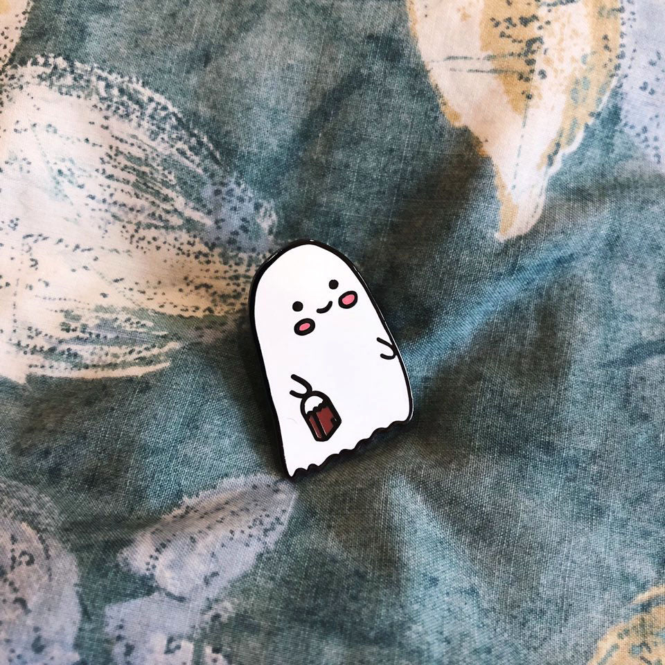 Cute Ghosts Hard Enamel Pin Set of 2
