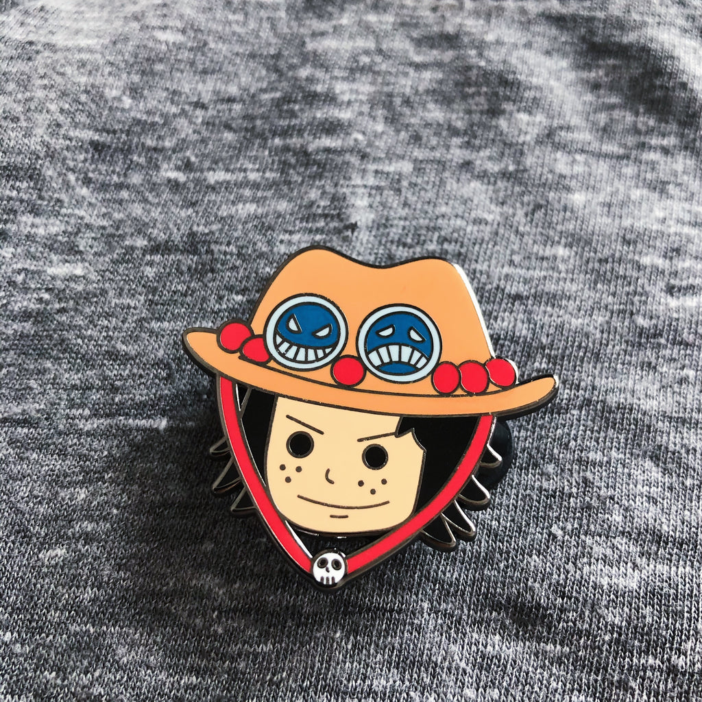 The Three Brothers: Luffy, Ace and Sabo Hard Enamel Pin Set