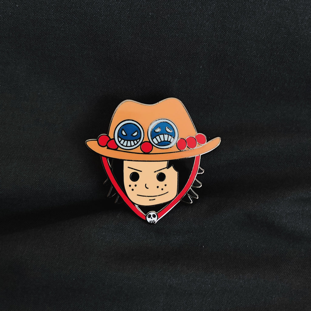 The Three Brothers: Luffy, Ace and Sabo Hard Enamel Pin Set