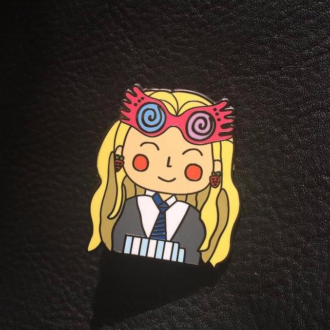 Luna Lovegood cheapest Enamel Pin