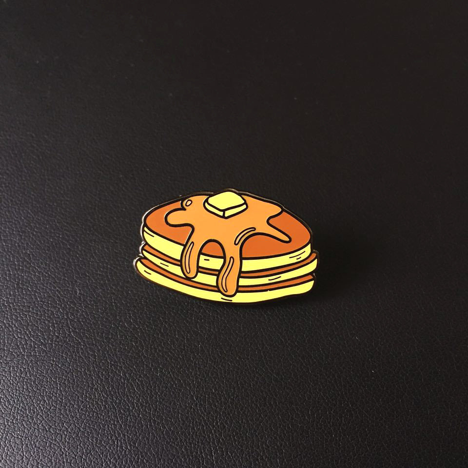 Maple Pancakes Enamel Pin