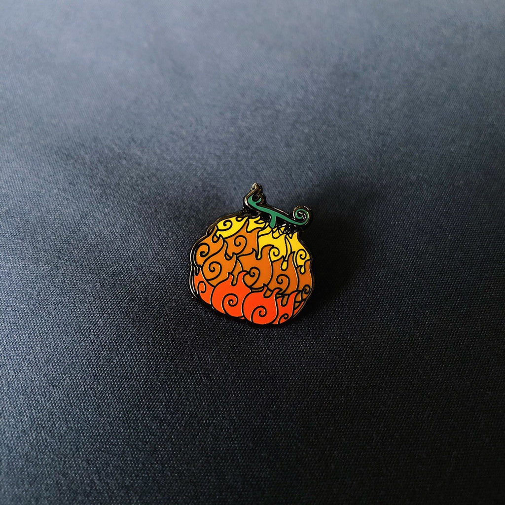 Set of 3 Devil Fruits One Piece Hard Enamel Pin