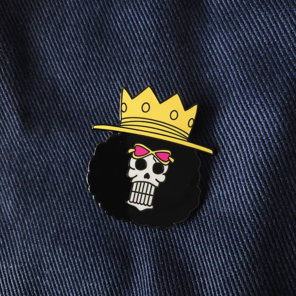 Brook One Piece Pin For Clothing - Official One Piece Merch Collection 2023  - One Piece Universe Store